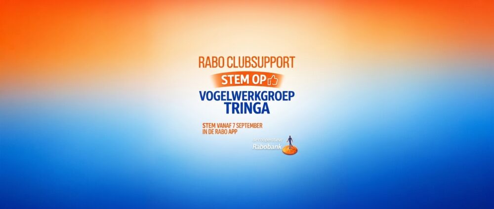 Stem op Vogelwerkgroep Tringa tijdens de Rabo ClubSupport-campagne!